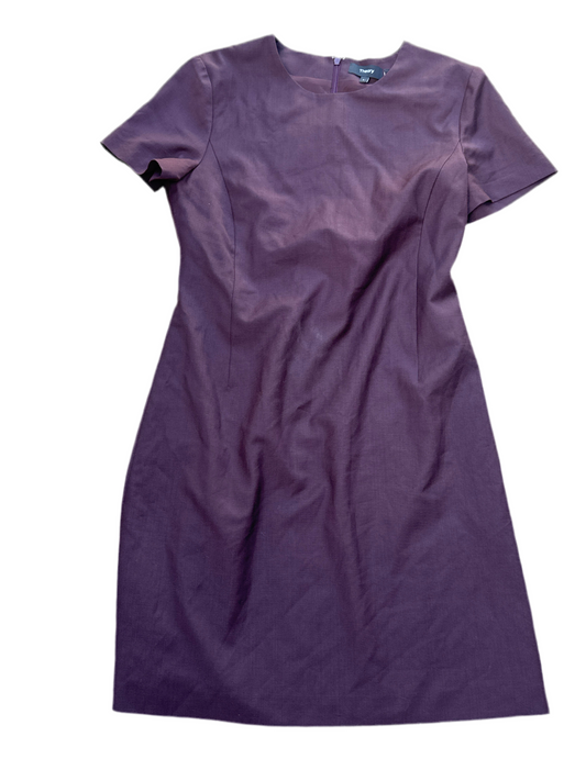 VEEP: Selina's Episode Worn THEORY Maroon Dress (6)