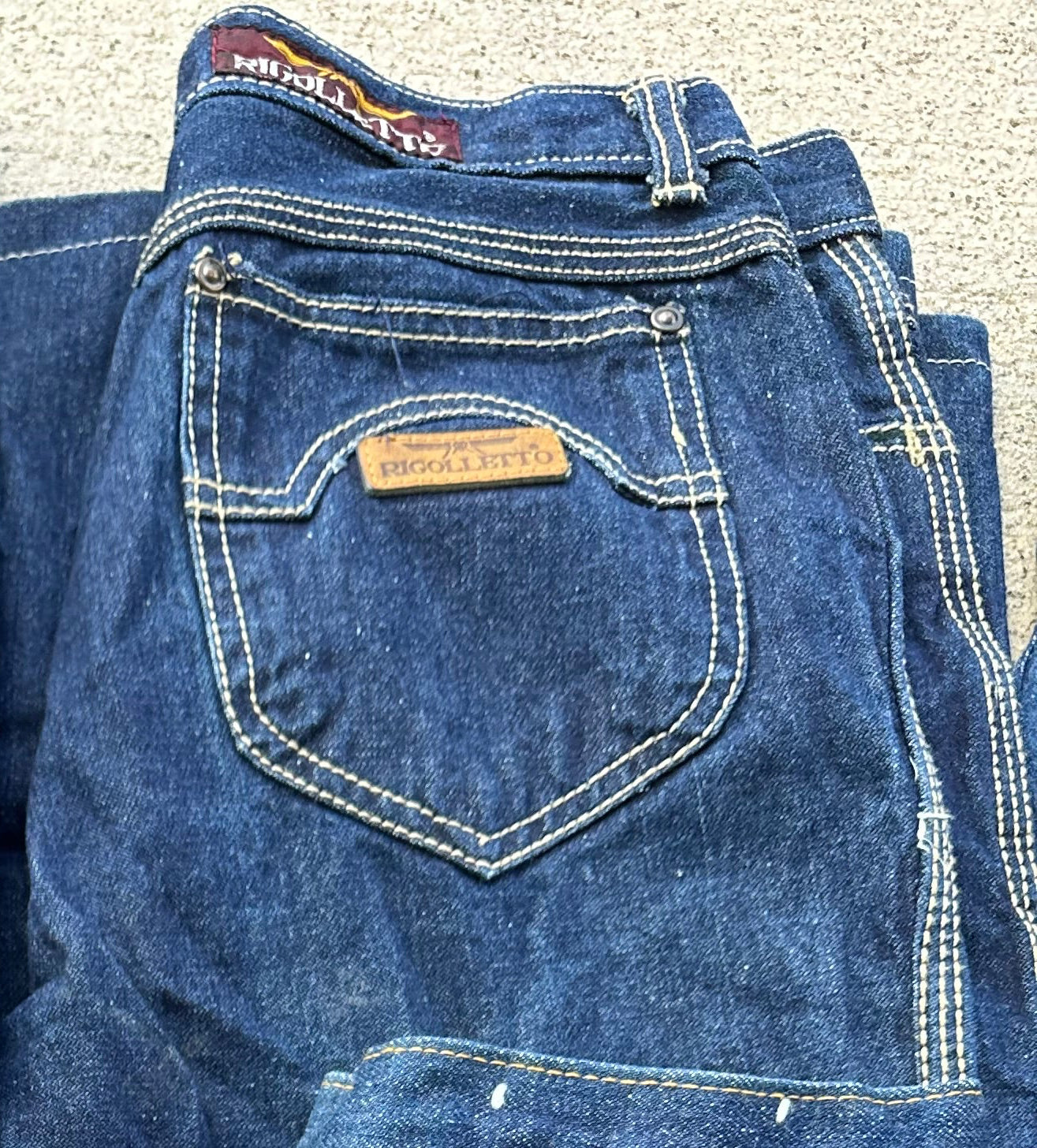 THE GET DOWN: Mylene's Vintage RIGOLETTO Denim Jeans (S)