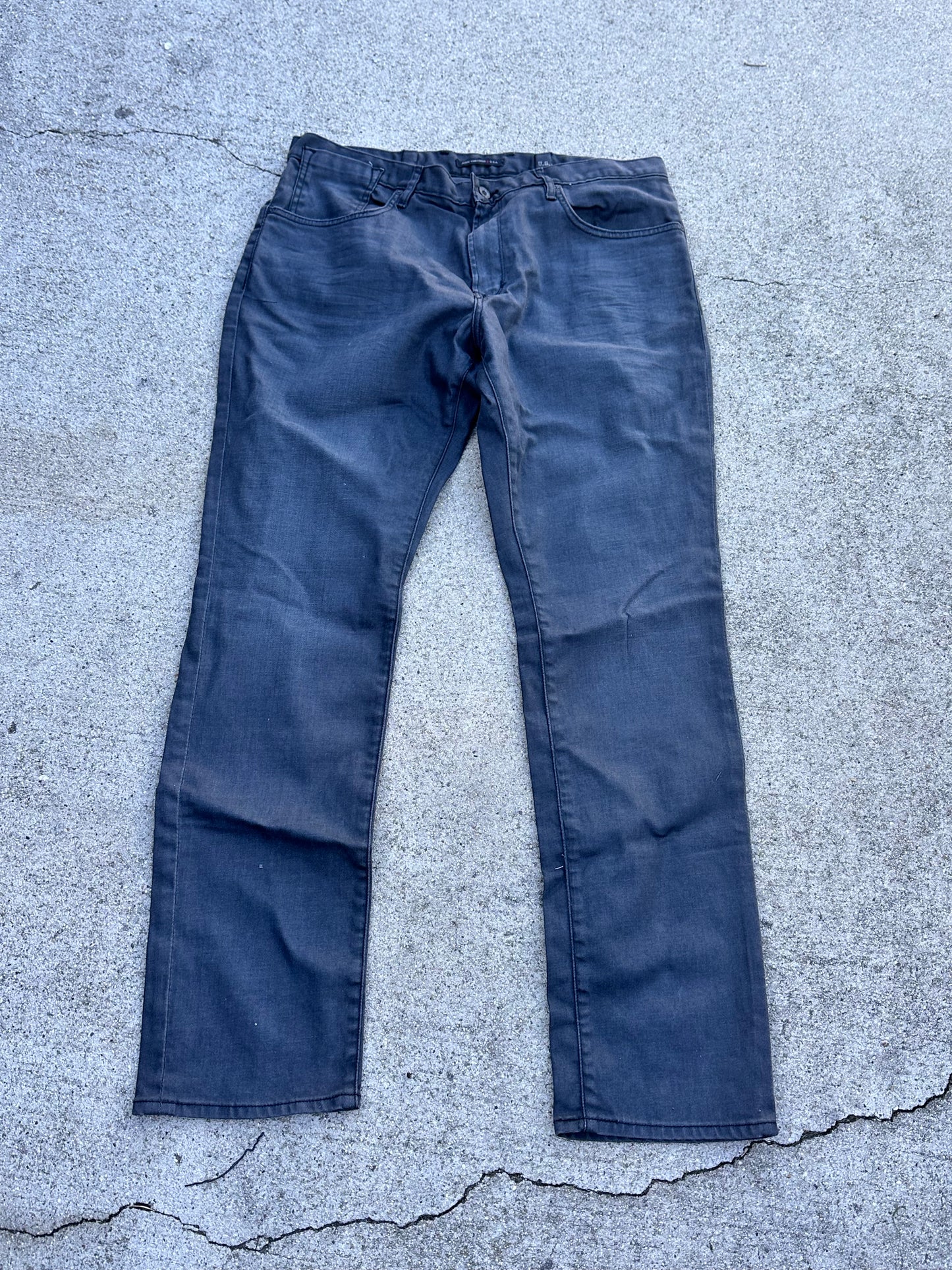 BALLERS: Spencer's HERO JOHN VARVATOS Grey Denim Jeans (38-40)