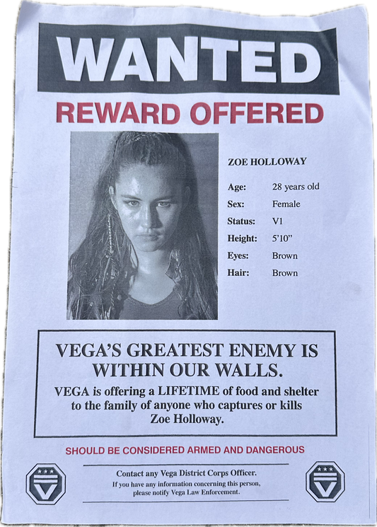 DOMINION: Zoe’s HERO WANTED Flyer