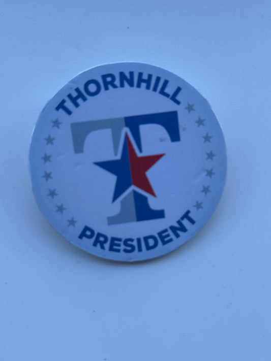 VEEP: THORNHILL HERO medium Campaign Pin from Season 7
