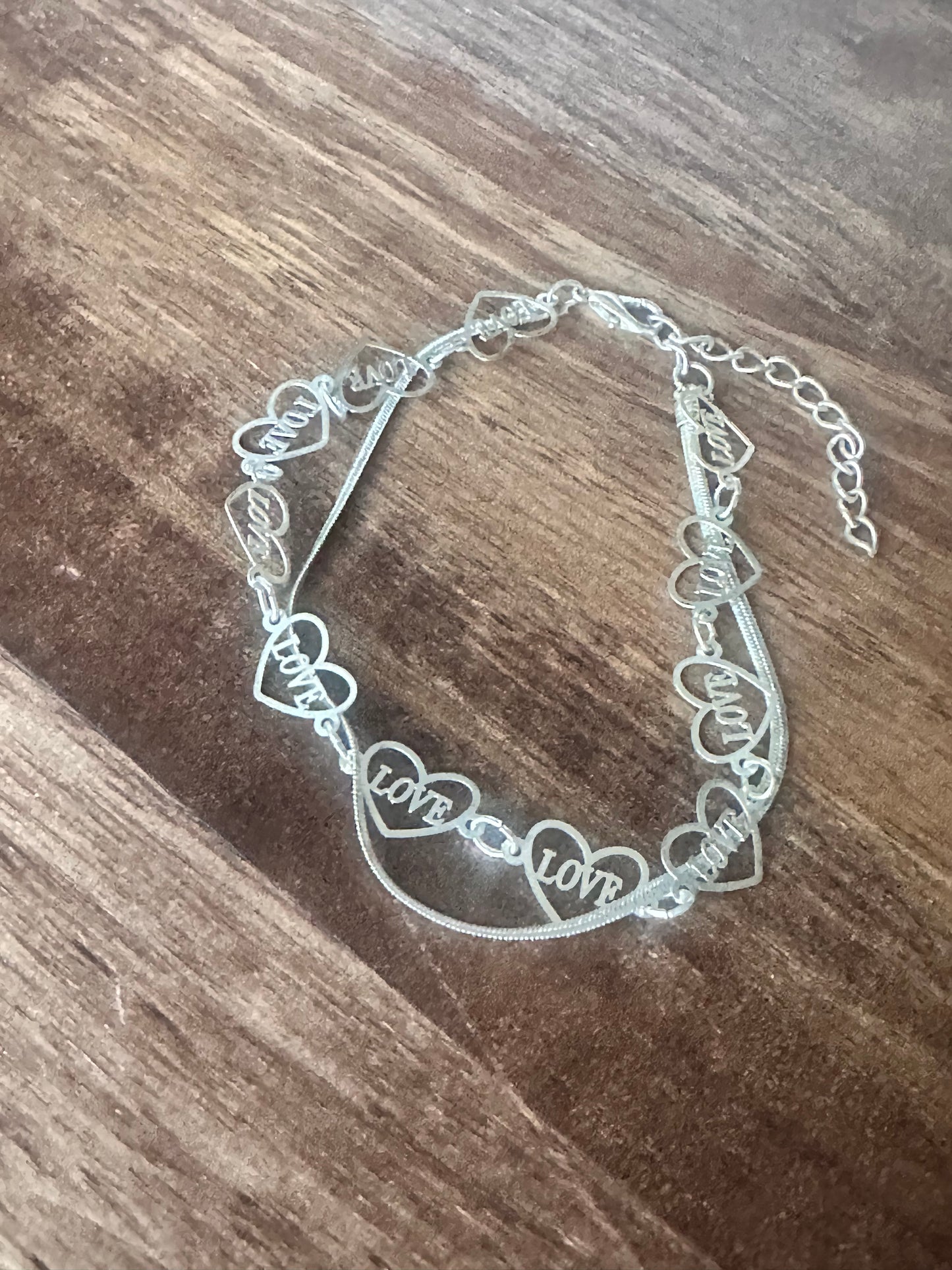 HOUSE: Dr Allison Cameron HERO Silver Love Charm Bracelet from House