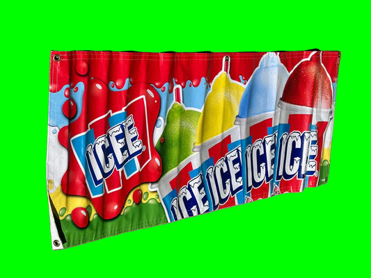 SILICON VALLEY: Big Head's Hacker Hostel Vinyl Slurpee Banner Sign