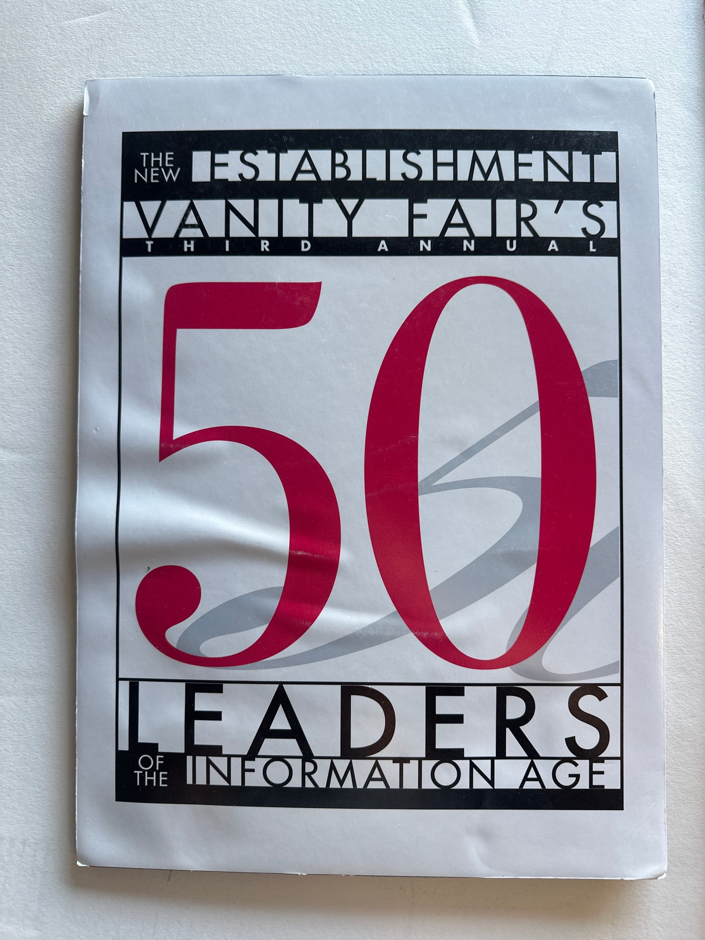 SILICON VALLEY: Richard's HERO Vanity Fair New Establishment Summit Signs