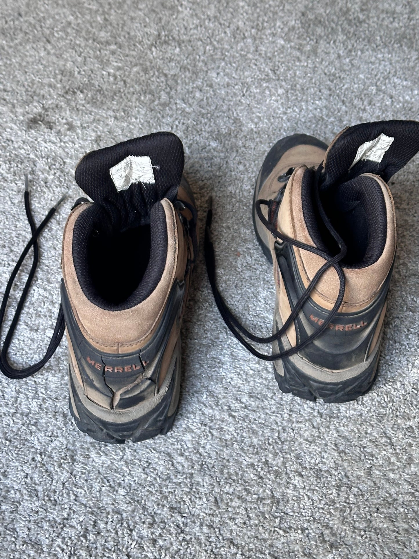 BONES: Booth's Hiking Boots (10.5)