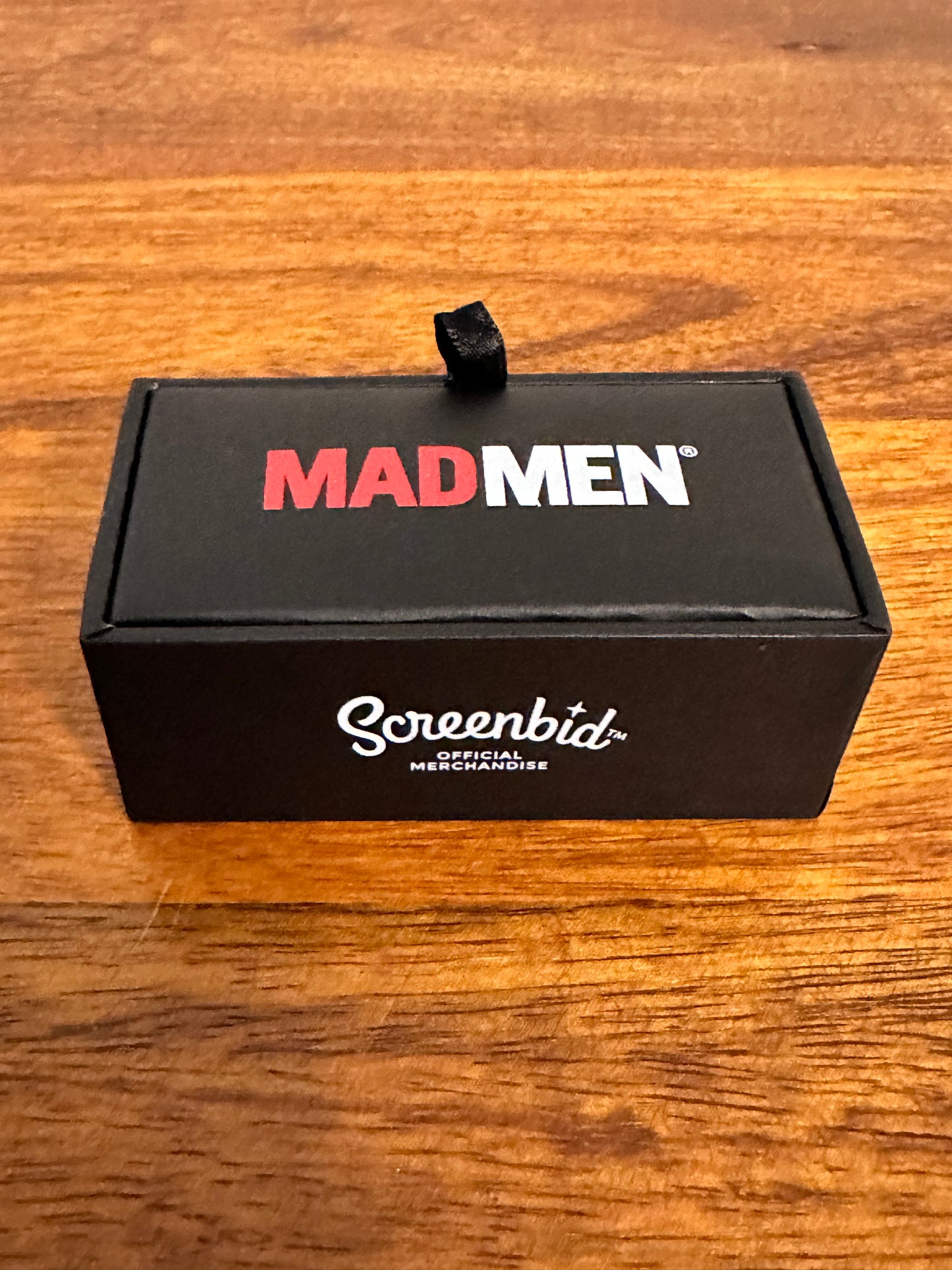 MAD MEN: Don Draper Silver Quilted Pattern Cufflinks from Ep. 603