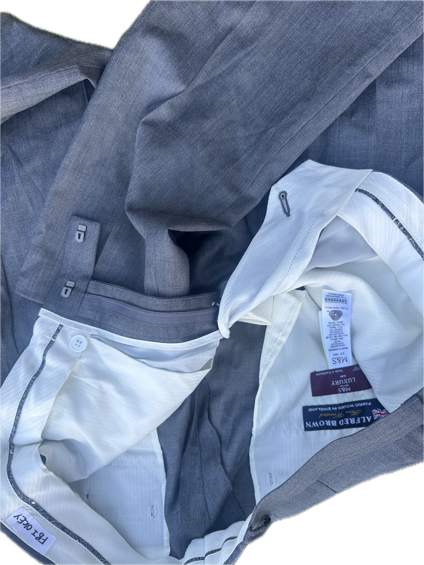 WRATH OF MAN: FBI Agent Okey’s M&S Luxury ALFRED BROWN LONDON Suit (40R | 34/31)