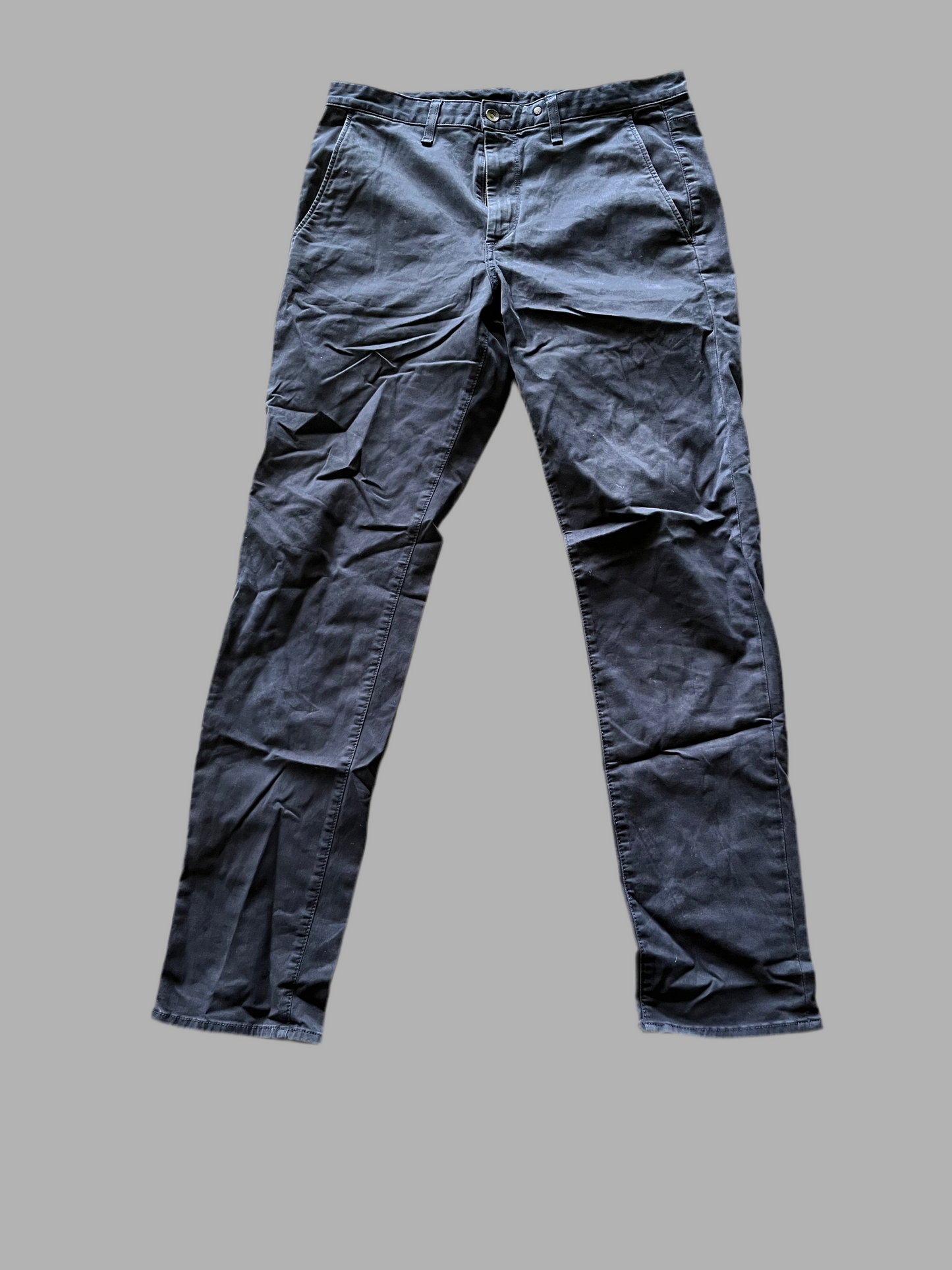 WRATH OF MAN: “H” HERO Rag and Bone Blue Slim Leg Cotton Chino Pants