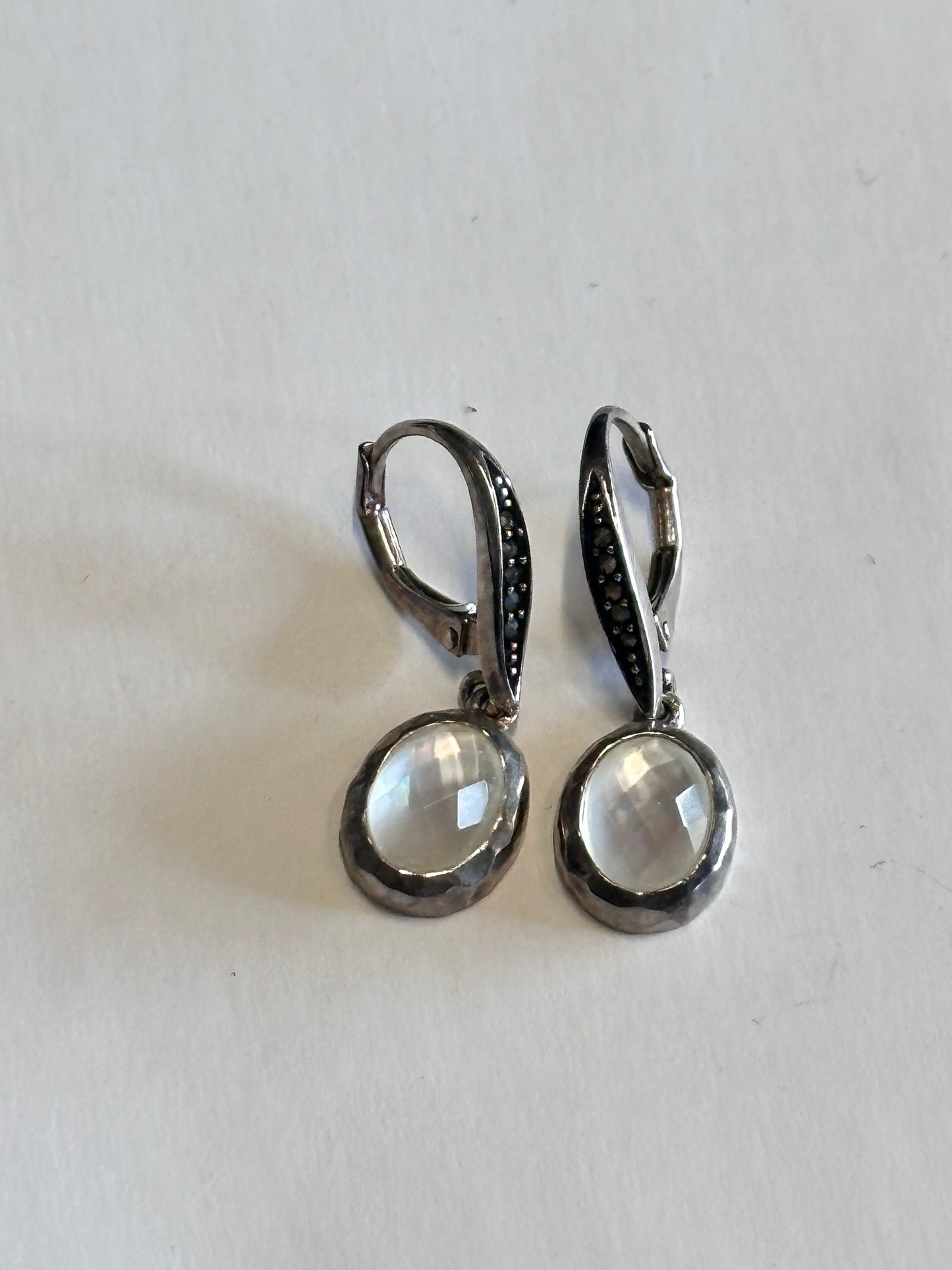 THE OFFICE: Pam Beesly's Silver faux Diamond Earrings