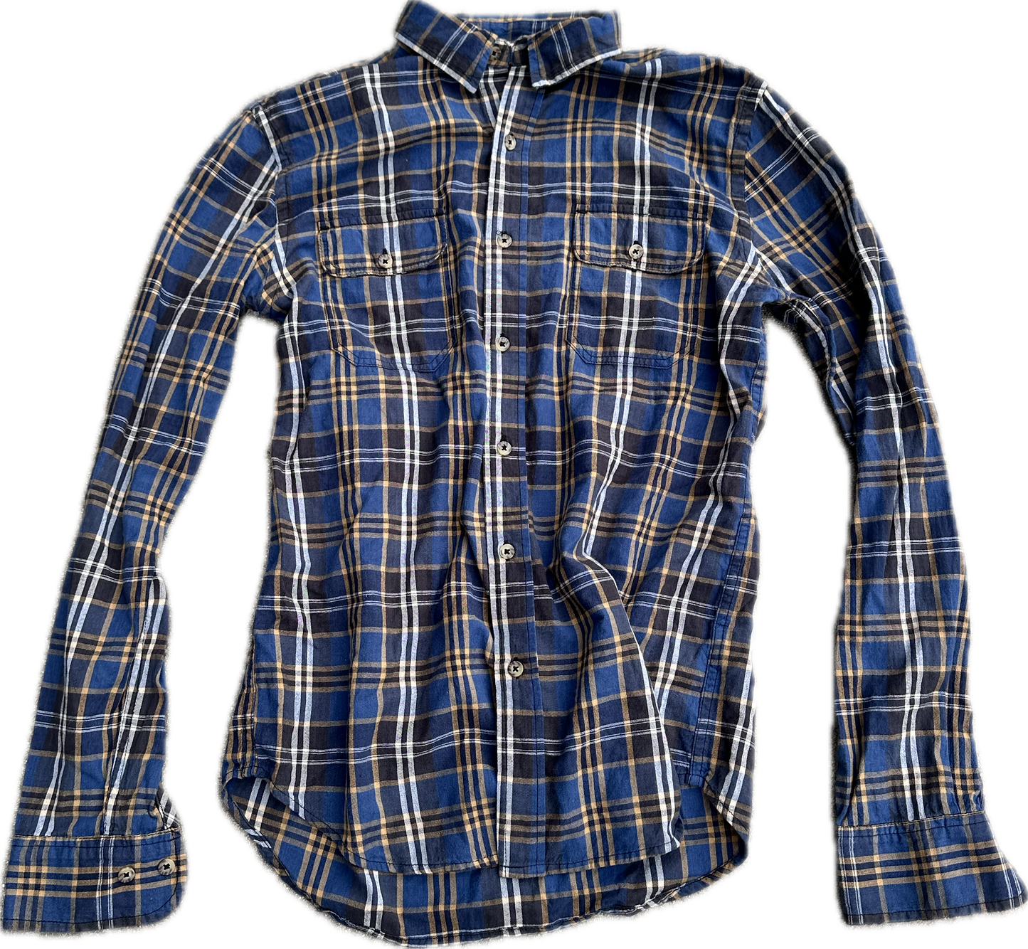 NEW GIRL: Nick Miller's Plaid Flannel Shirt (M)