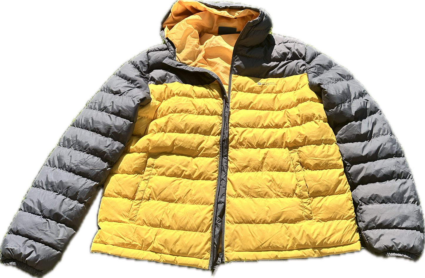 THE GENTLEMEN: Bunny’s "Enforcer" Yellow outside Puffy Winter Jacket (XXL)