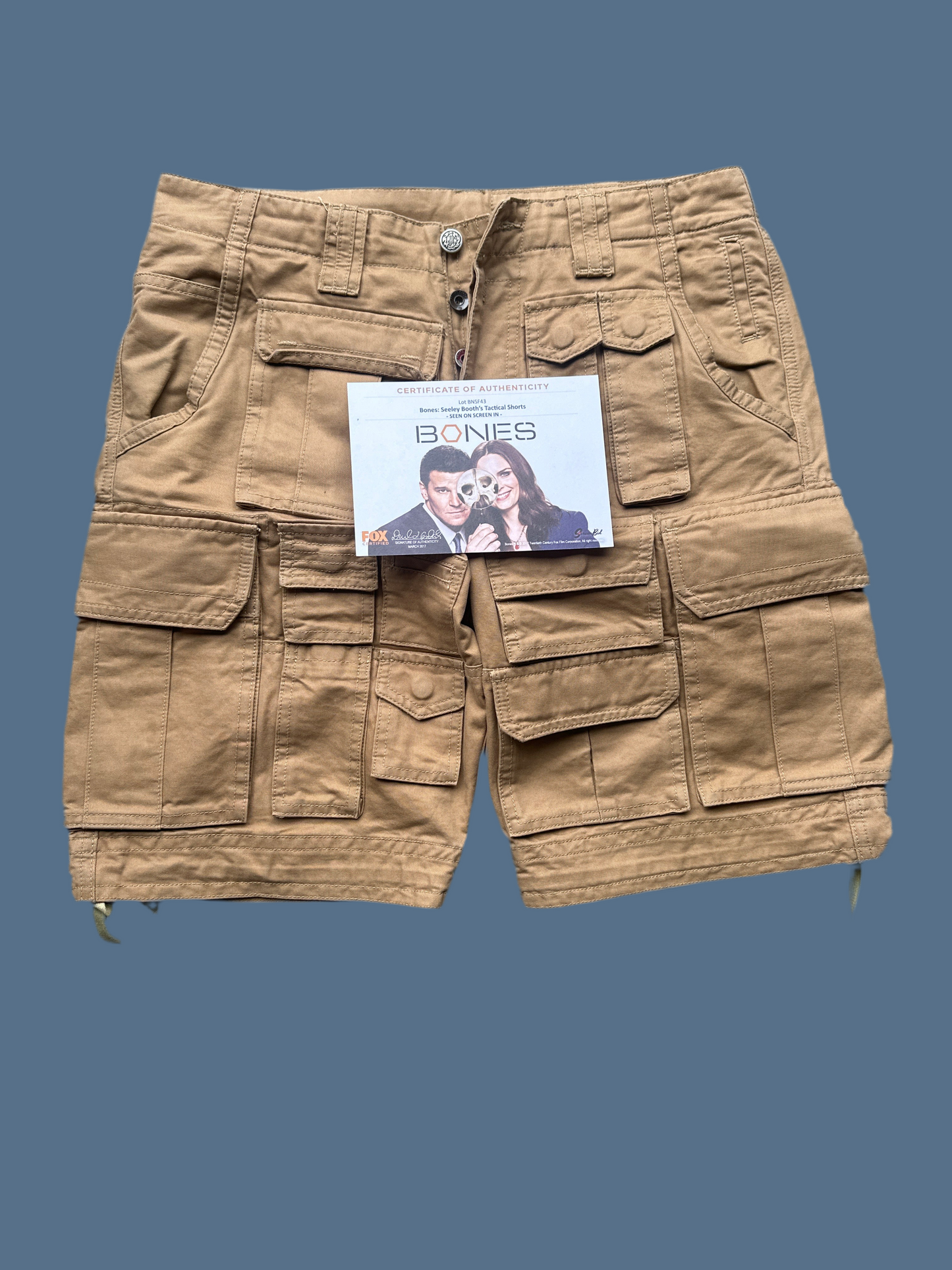 BONES: Agent Booth's Belt Tactical Shorts