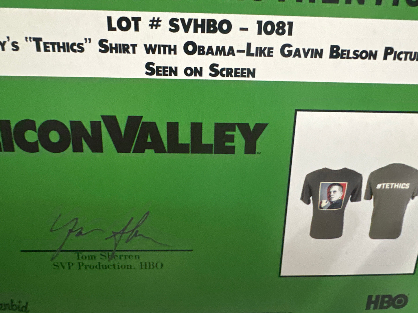 SILICON VALLEY: Gavin Belson's face T-Shirt