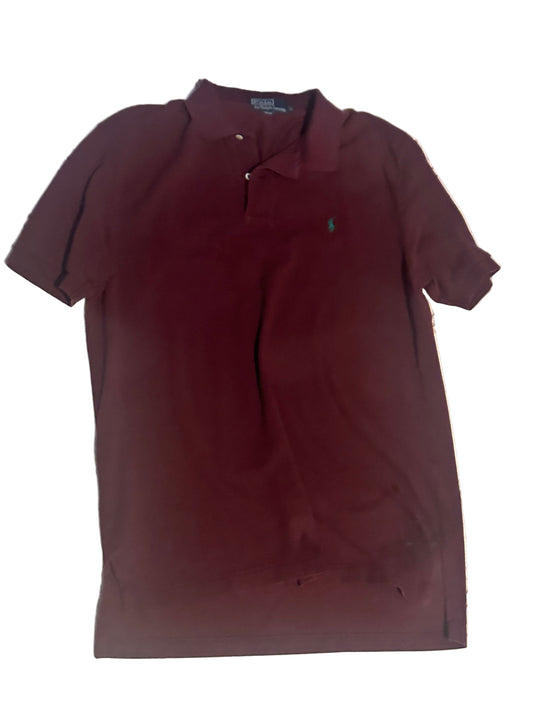 Ballers: Jason’s Ralph Lauren Polo maroon Short sleeve Shirt (L)