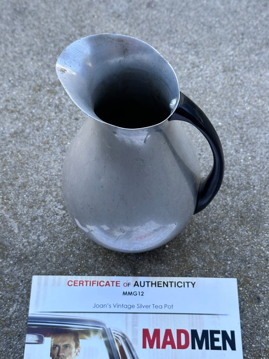 MAD MEN: Joan’s  HERO Vintage Silver Tea Pot from Season 1&2