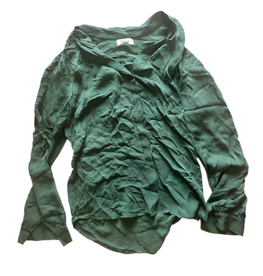 SILICON VALLEY: Monica's Green L'AGENCE Button Up Blouse (S)