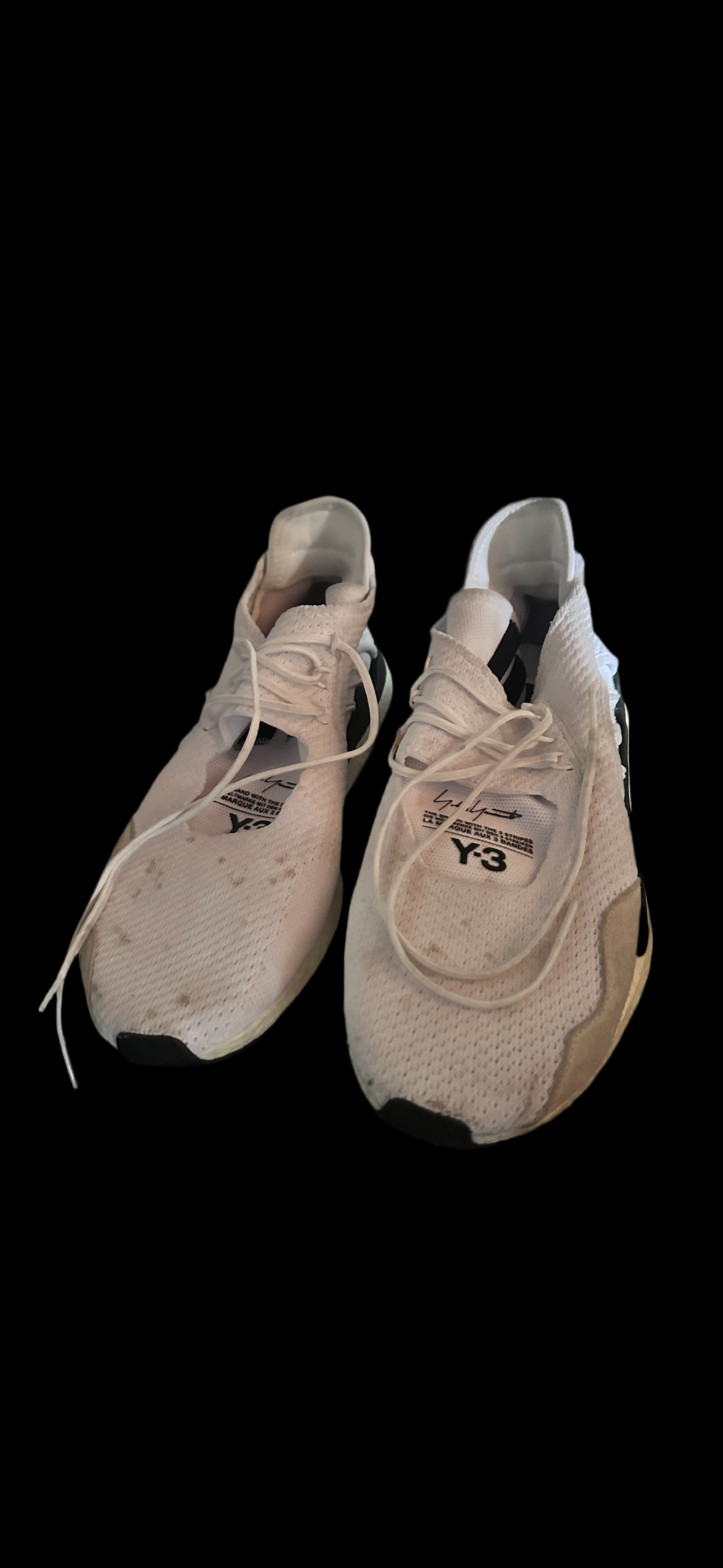 BALLERS: Vernon's White Y-3 Sneakers (13)
