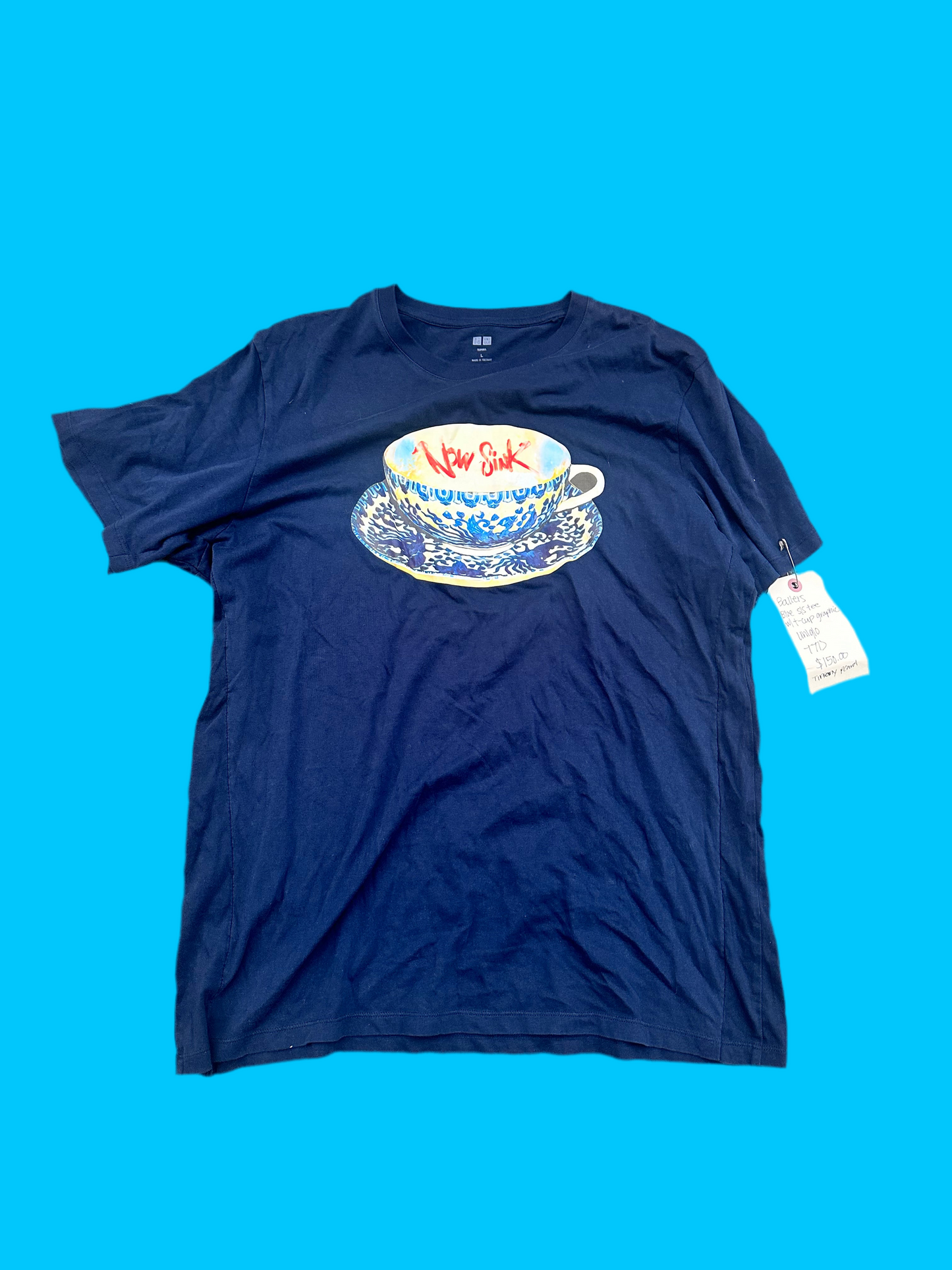 BALLERS: TTD's Iconic Print T-Shirt (XL) from "I Hate New York" Episode