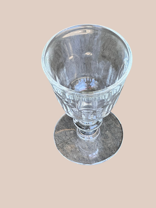 MAD MEN: Don & Betty Draper Mid-Century 1950 crystal-like Wine’s Glass Set (2)