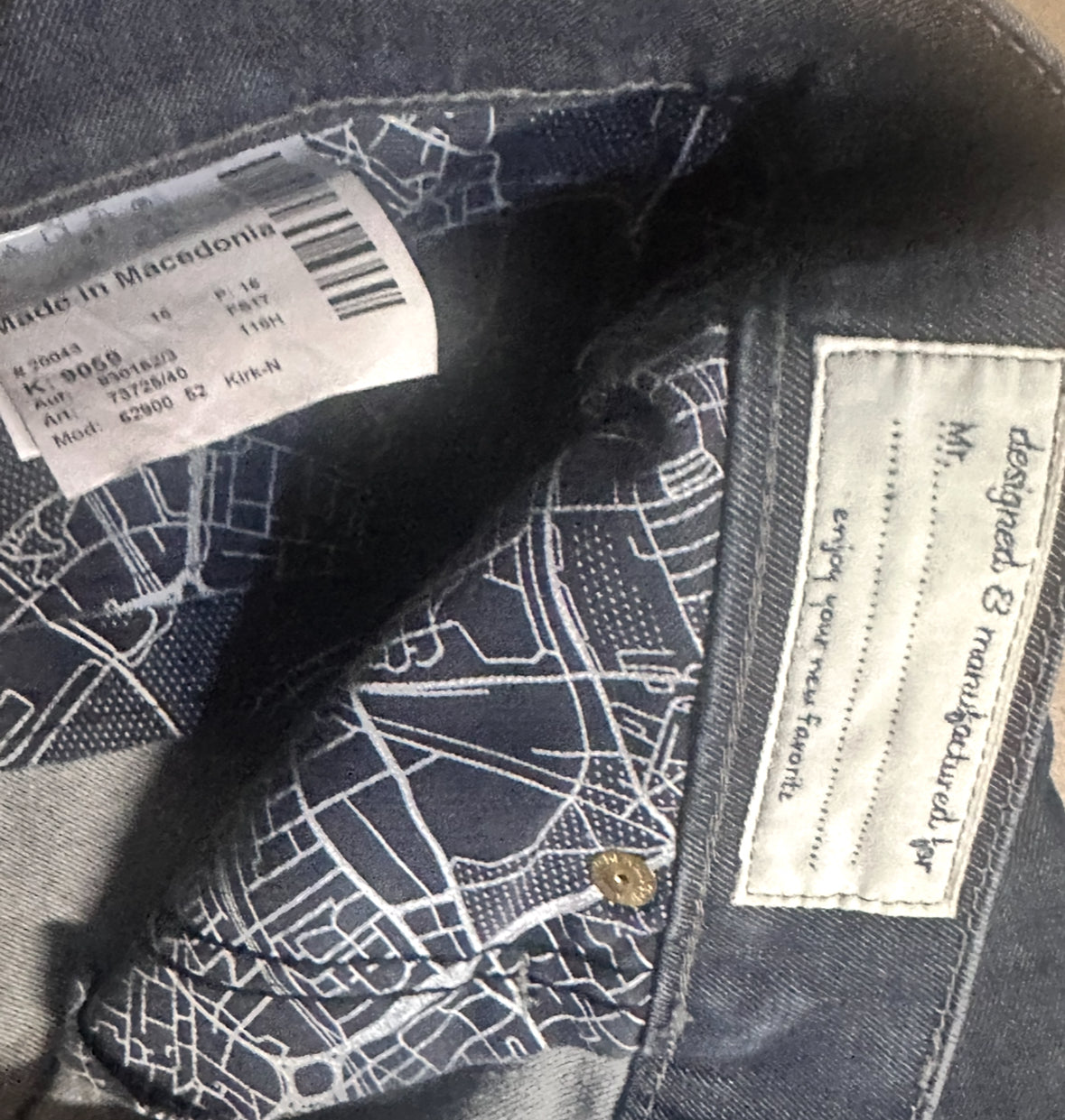 HOUSE: Dr James Wilson Beverley Hills Custom Made Denim Pants (34)
