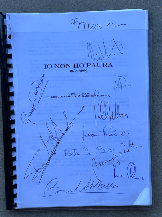 Foreign Film: Director Signed Script from The MIRAMAX Archive