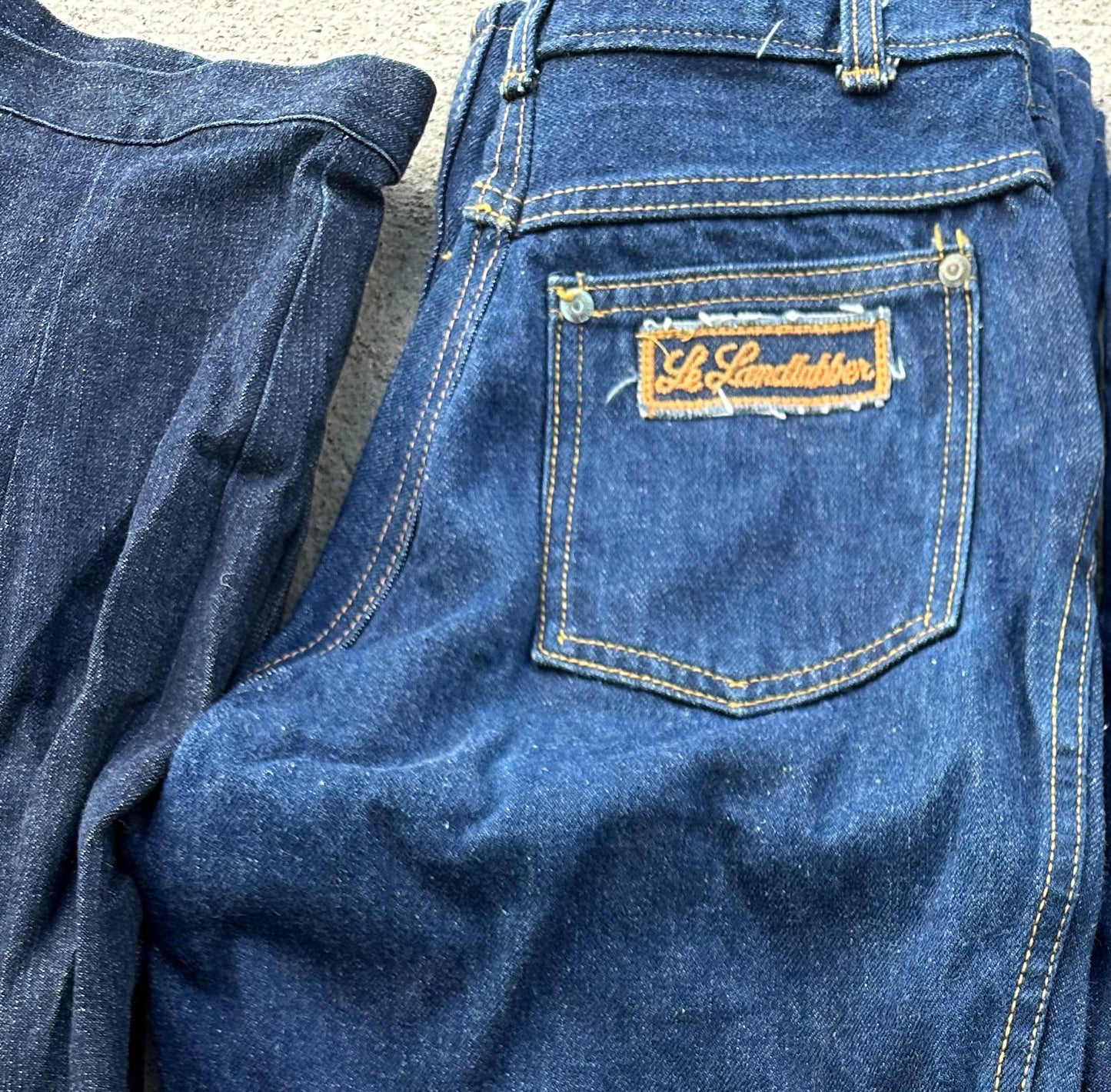 THE GET DOWN: Mylene's Vintage 1970’s Denim Jeans (S)