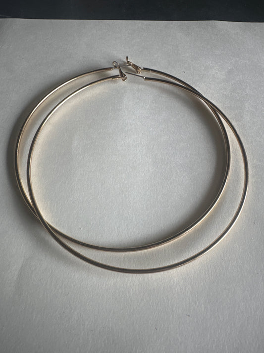 BALLERS: Amber's HERO Large Hoop Earrings