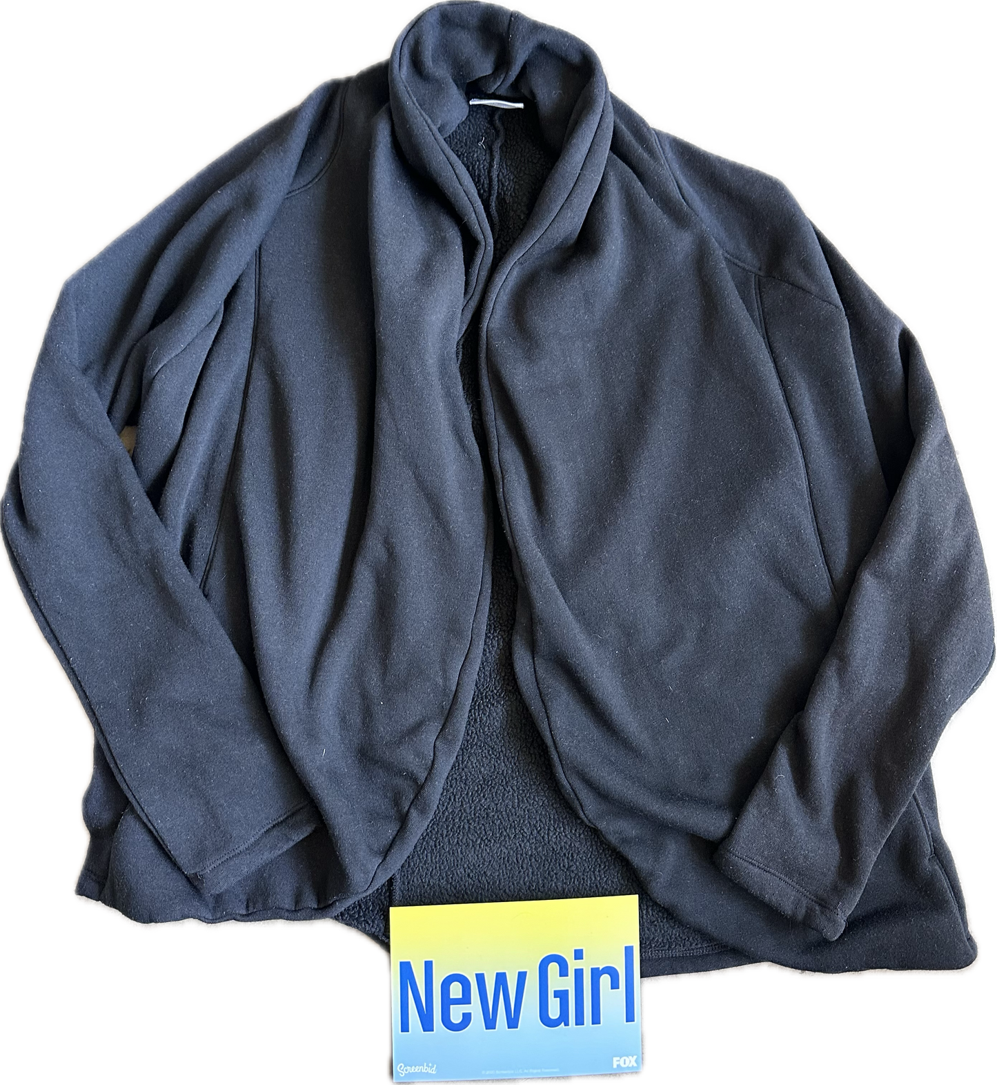 NEW GIRL: Nick's Columbia Wrap Cotton Cardigan (M)