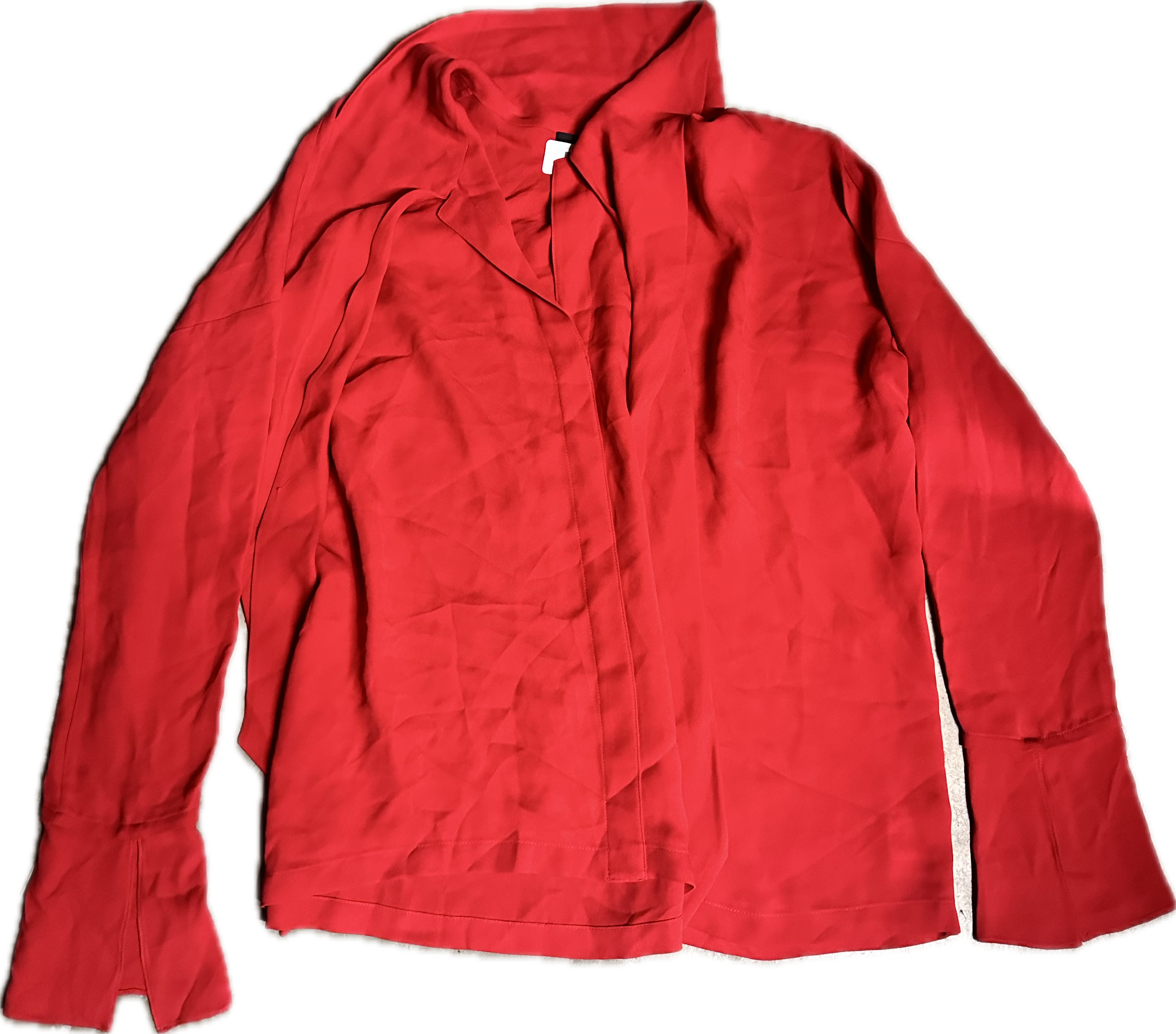 Parks and Recreation: Leslie Knope THEORY Red Long sleeve Shirt (S) –  HOLLYWOOD PICTURES STUDIOS, LLC