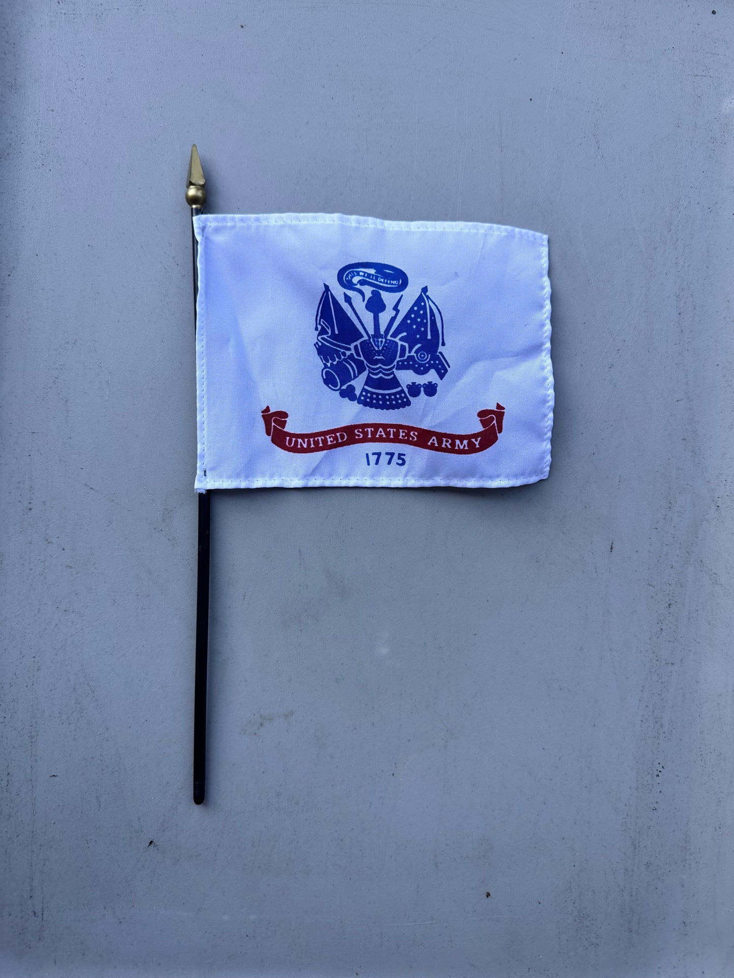 MAD MEN: Don Draper’s Armed forces & USA small flag set