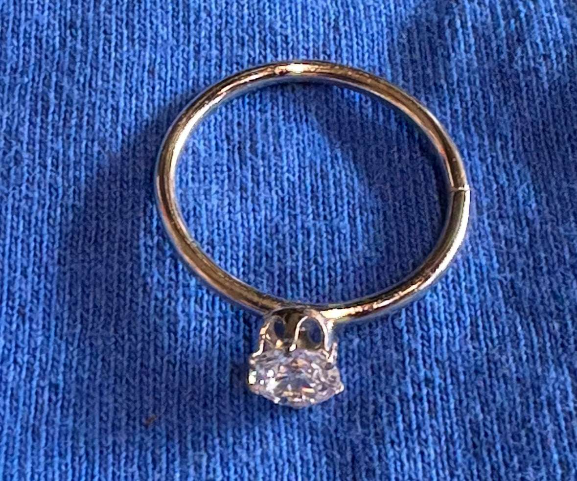 HOUSE: Dr Cuddy's HERO faux diamond Ring
