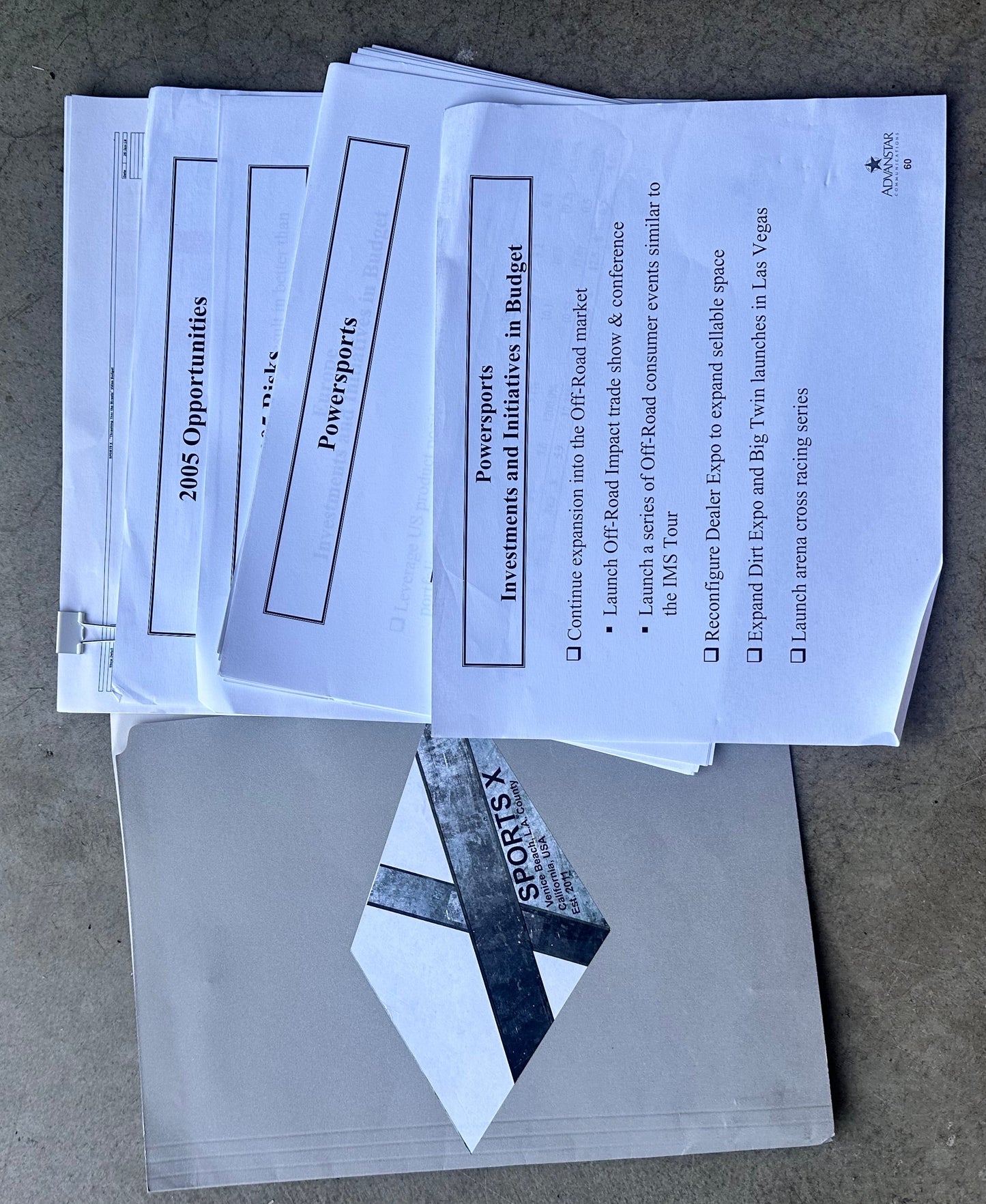 BALLERS: Lance HERO Sportsx Folder & Presentation Deck