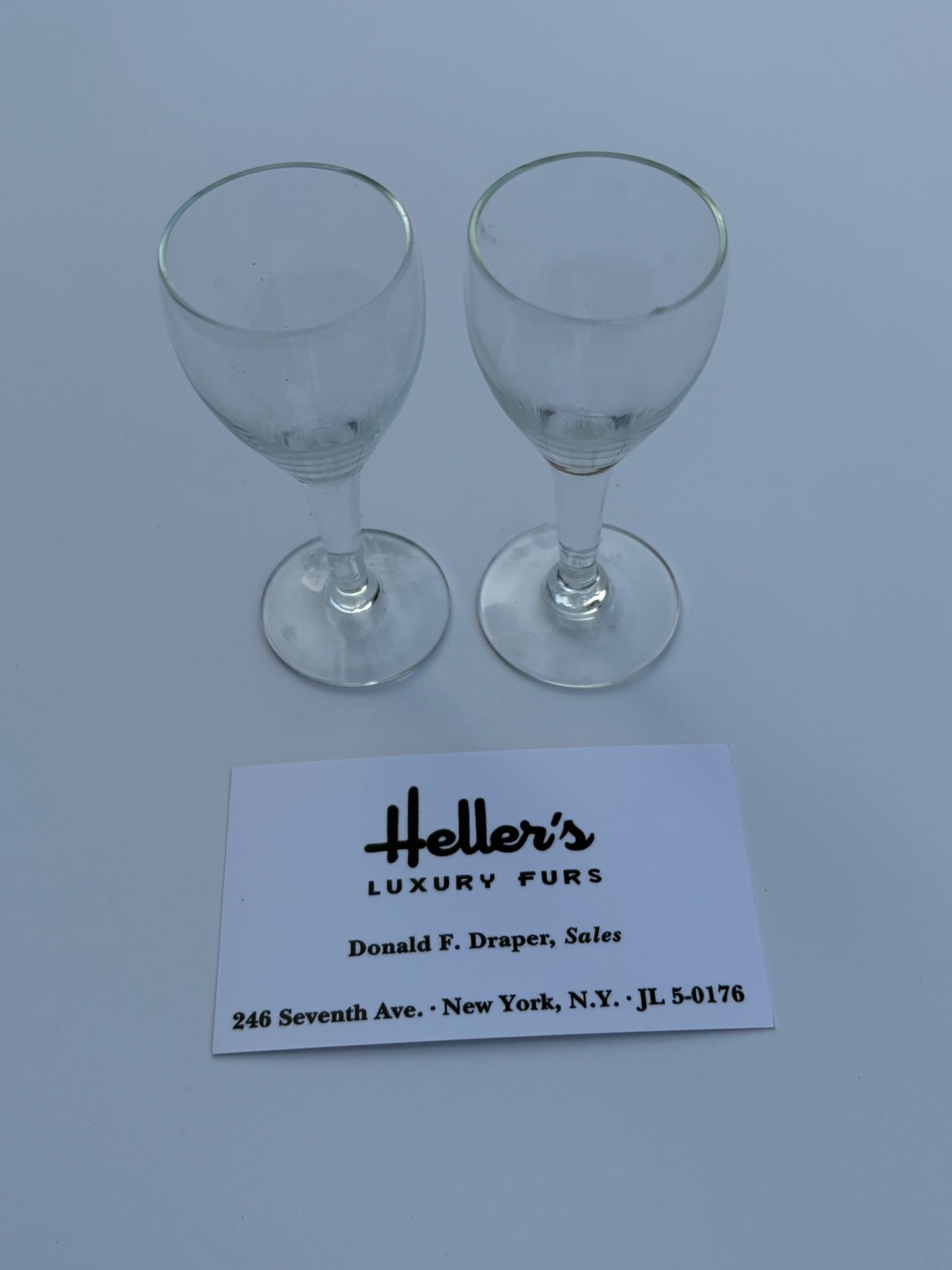 MAD MEN: Don & Megan Draper Mid-century Holiday Glassware