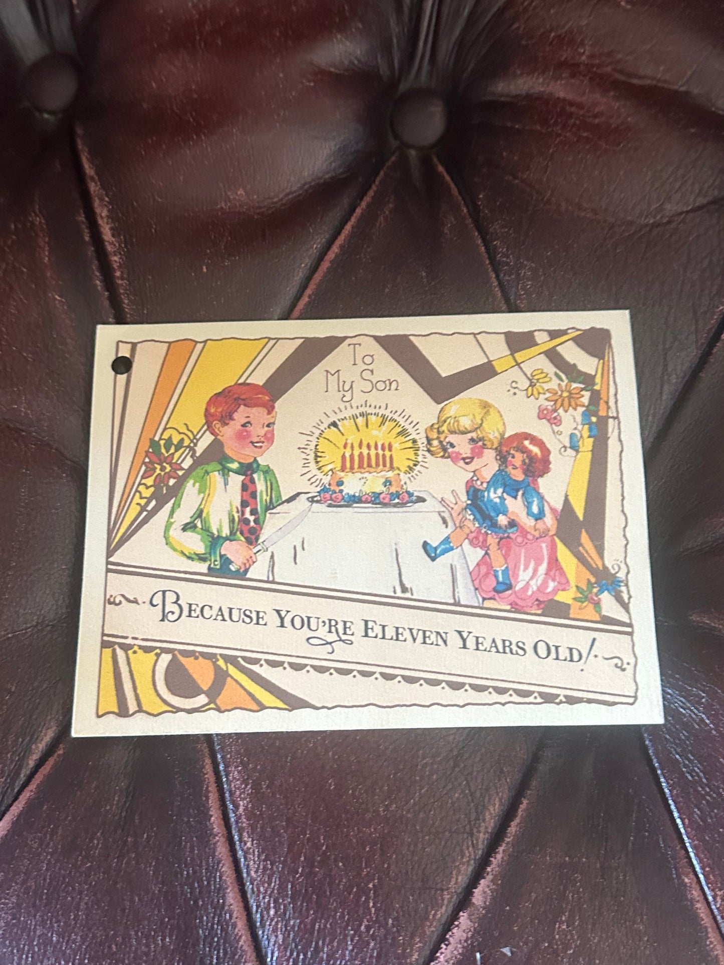 Boardwalk Empire: Margaret Thompson's Daughter Emily Birthday Party invite