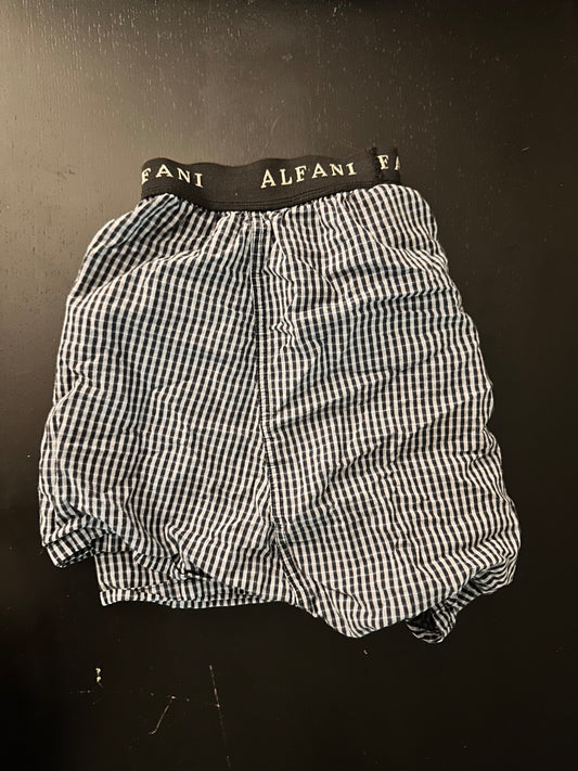 SILICON VALLEY: Erlich's Light Blue Plaid Alfani Boxers