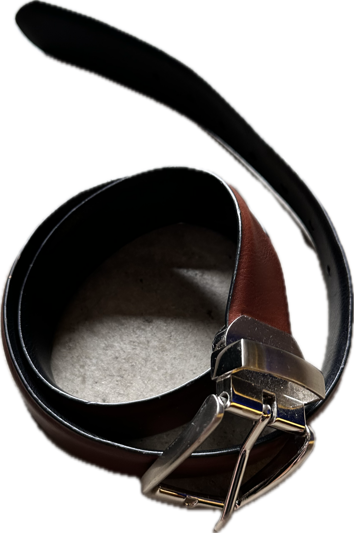 BONES: Agent Booth's Brown Leather Belt (36)