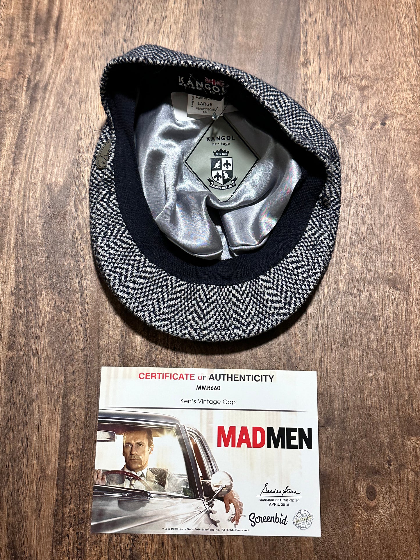 MAD MEN: Ken’s Vintage KANGOL Cap