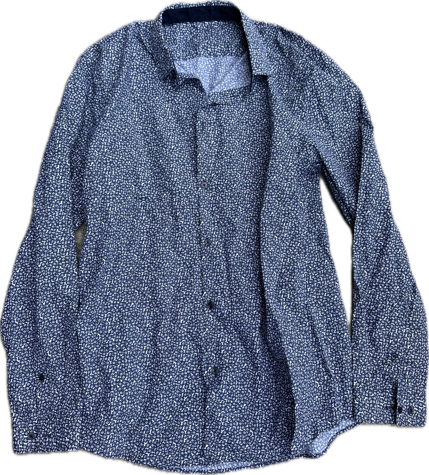 NEW GIRL: Winston's ZARA Flower Pattern Longsleeve Shirt (M)