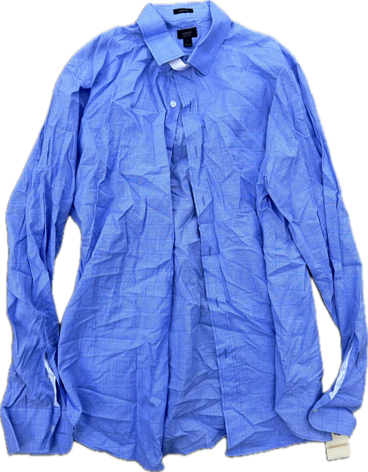 HOUSE: Dr. James Wilson's HERO J Crew Blue Plaid Button Shirt (17)