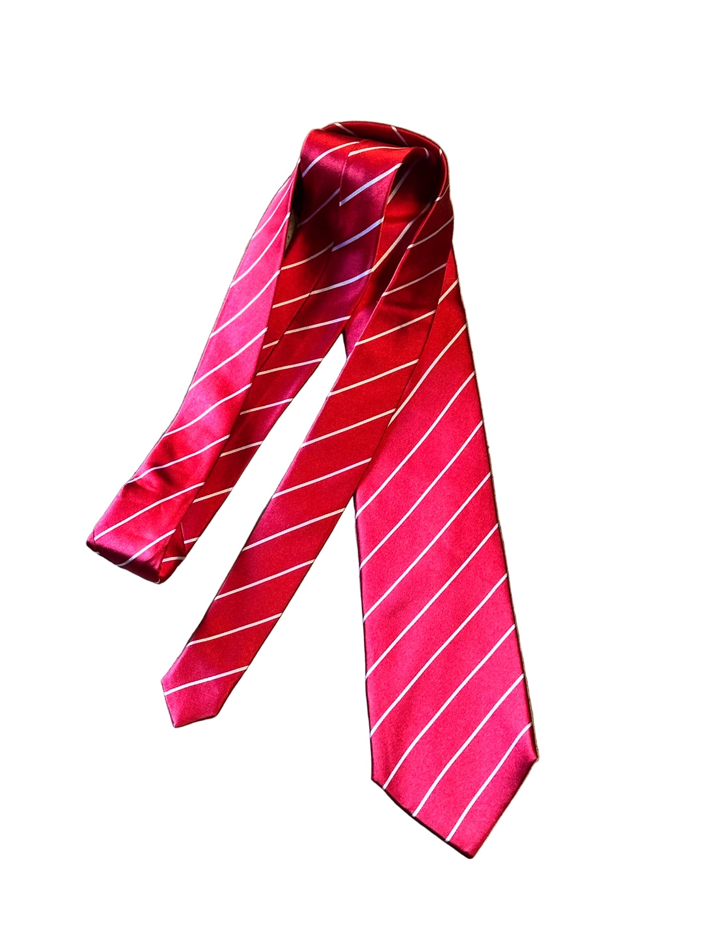 PARKS AND RECREATION: Andy Dwyer Red striped Necktie