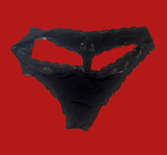 SONS OF ANARCHY: Gemma's Black HERO Black Panties (S)