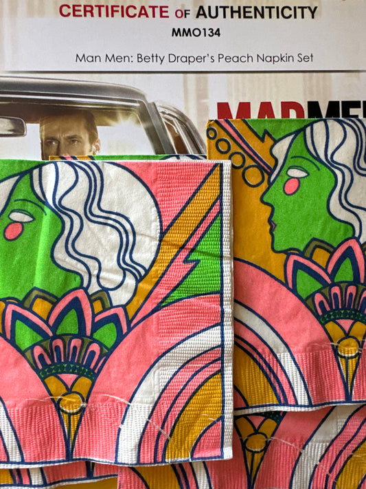 MAD MEN: Betty Draper’s Vintage Party Napkin Set (5)