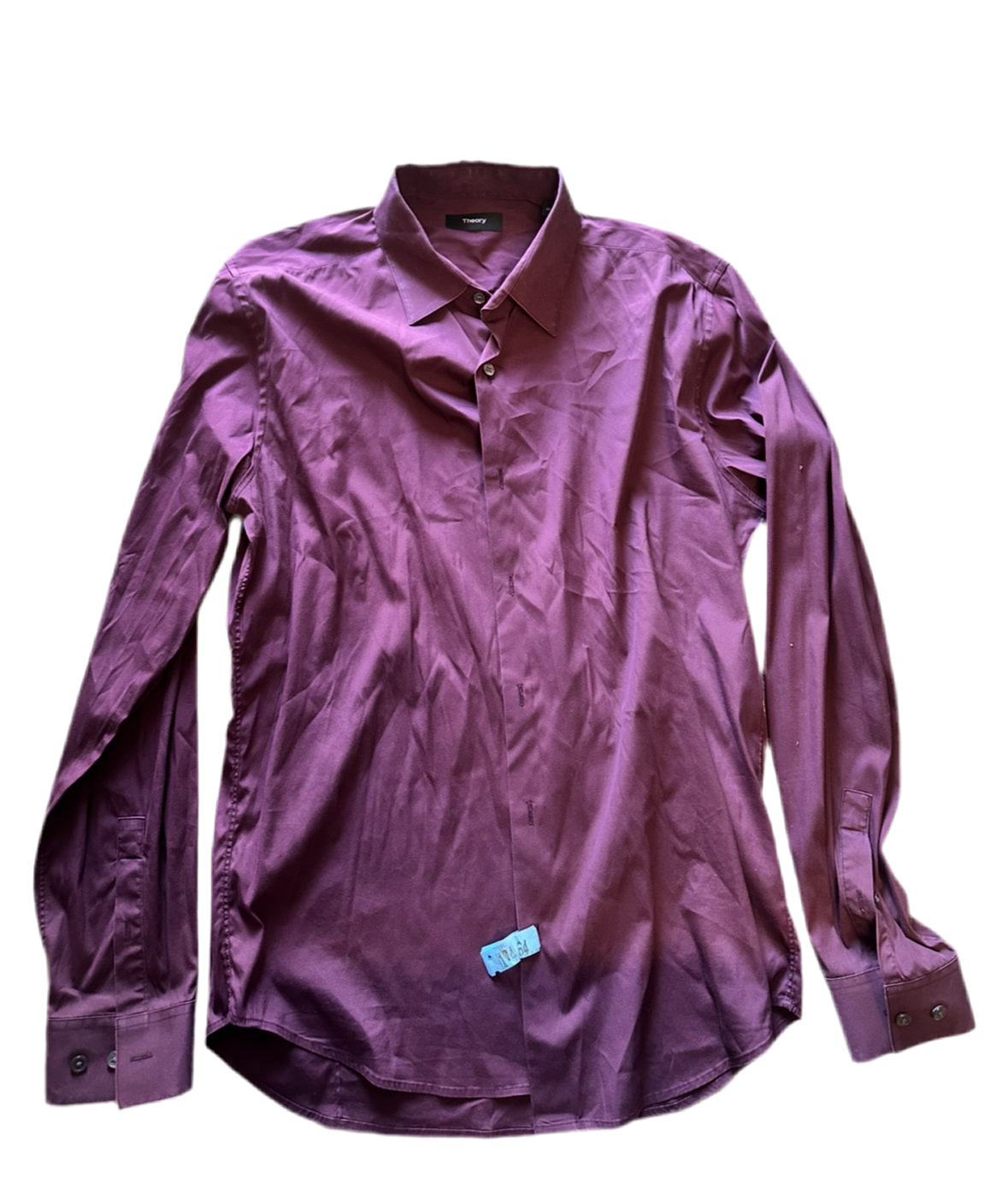 HOUSE: Dr Gregory House HERO THEORY Maroon Button Shirt (L)