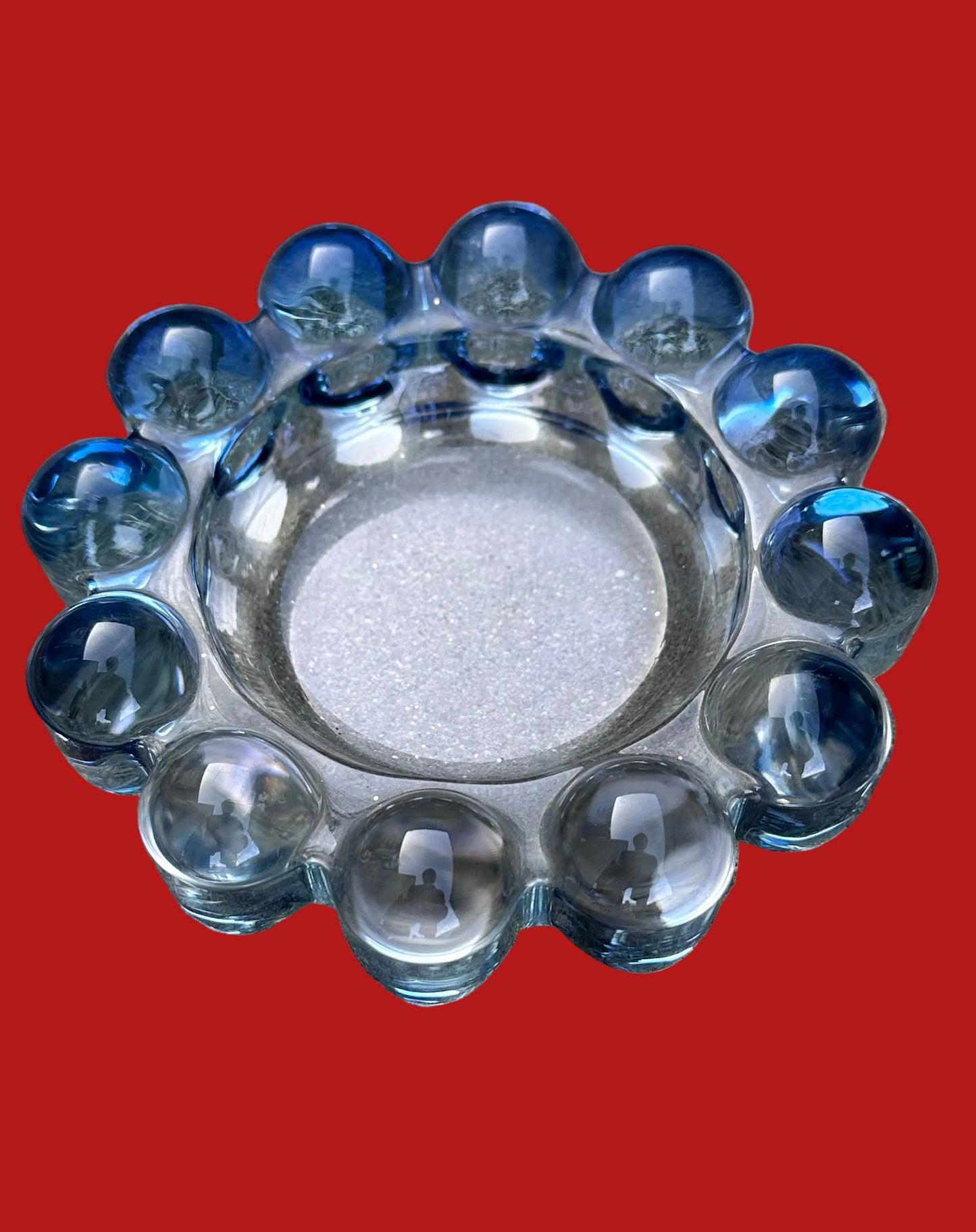 MAD MEN: Peggy's 1960s Round Glass Ashtray