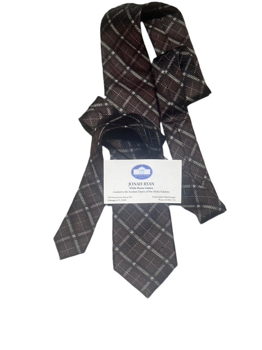 VEEP: Jonah's HERO Necktie and Business Card