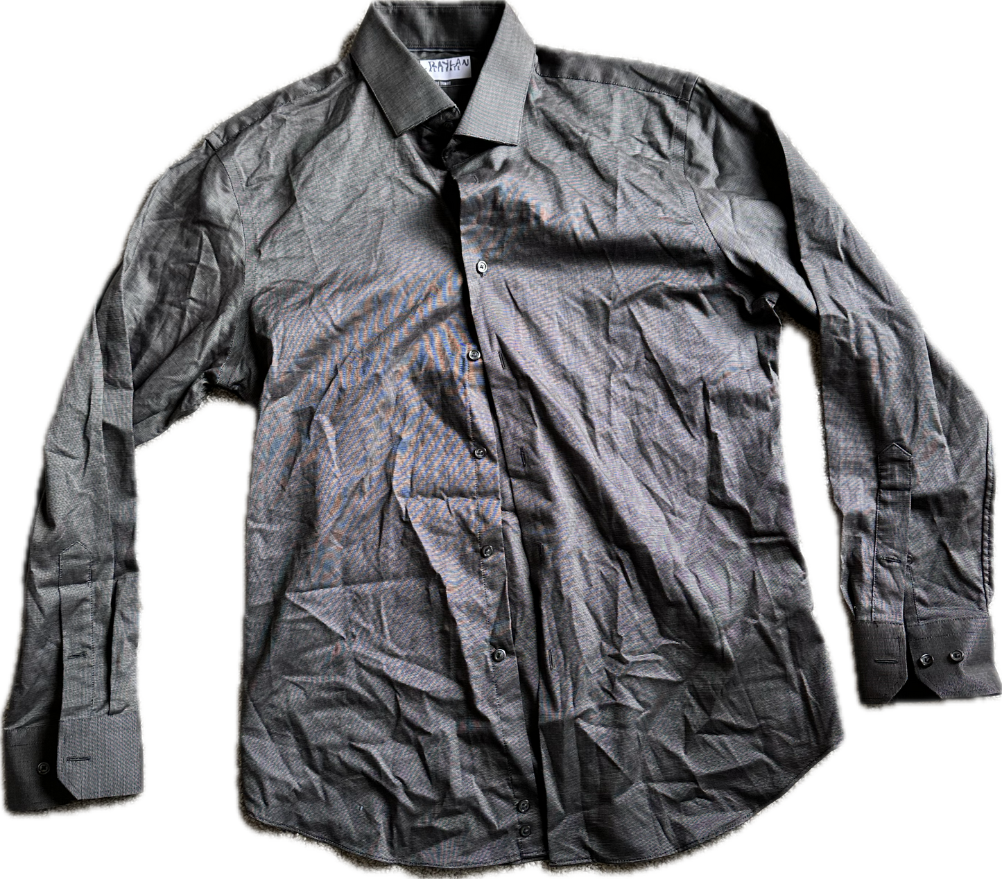 JUSTIFIED: Raylan's Calibrate Dark Grey Button Up Shirt (M)