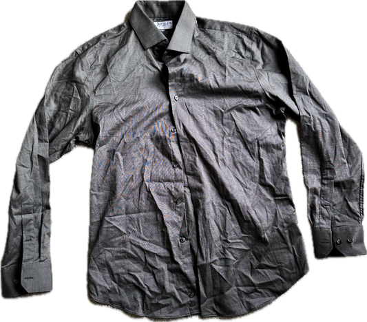JUSTIFIED: Raylan's Calibrate Dark Grey Button Up Shirt (M)