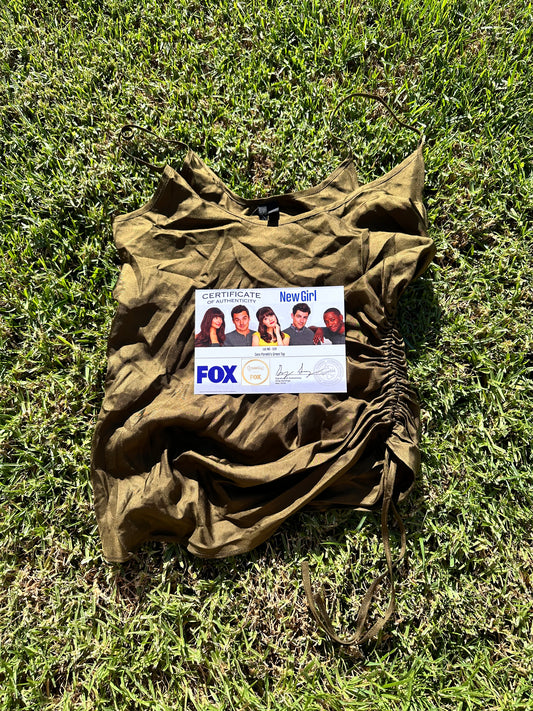 NEW GIRL: CeCe's Green TOP SHOP Shirt