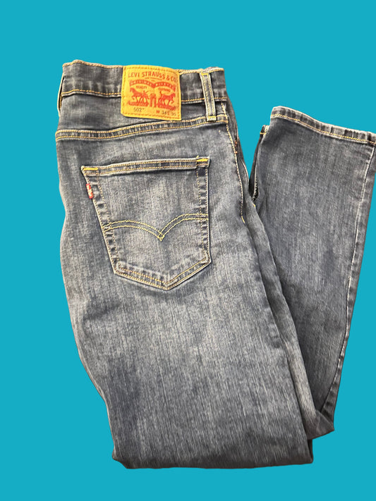 NEW GIRL: Schmidt’s LEVI’S 502 Denim Jeans (34)