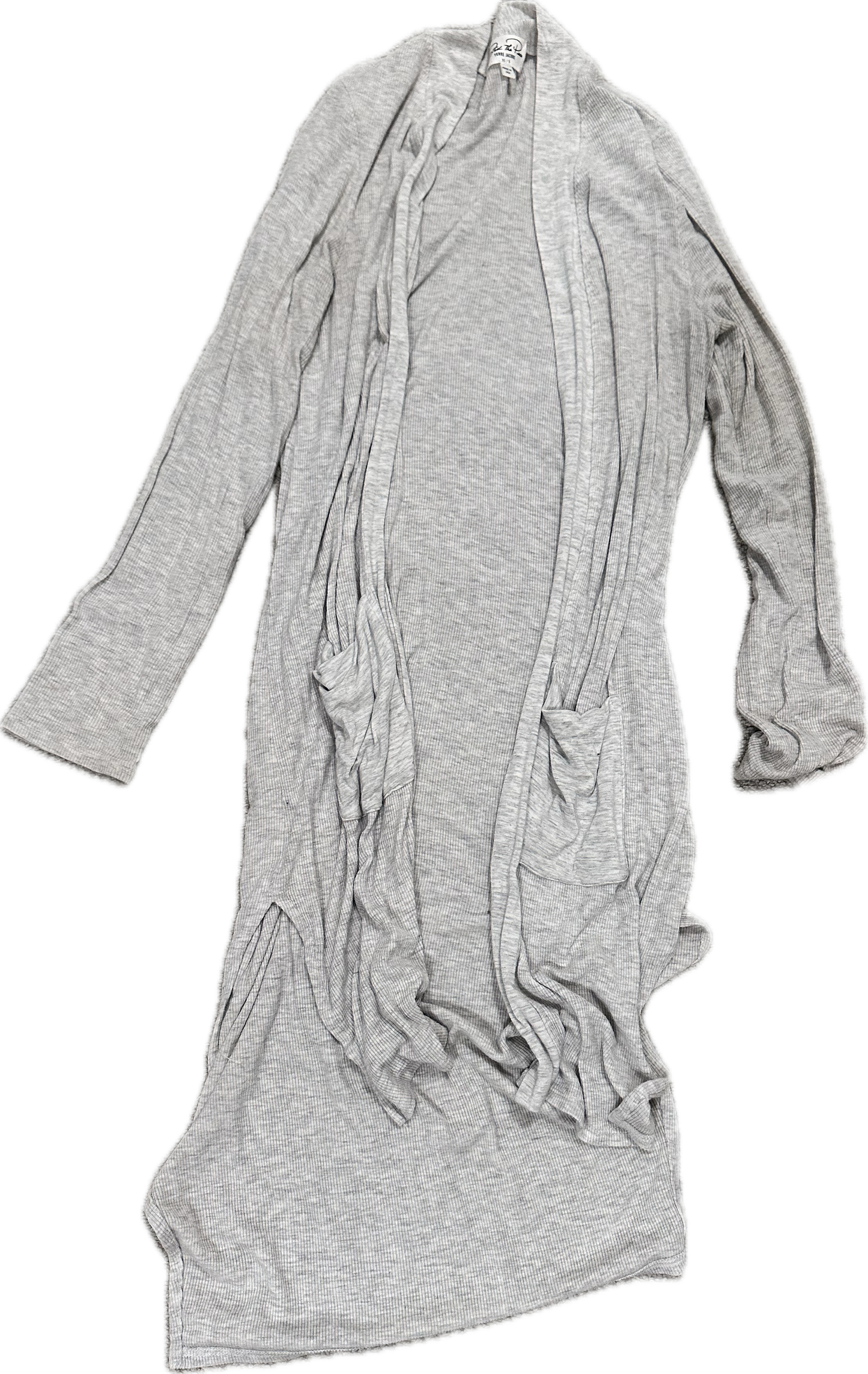 The Office: Angela's Grey Cardigan long Sweater (S)